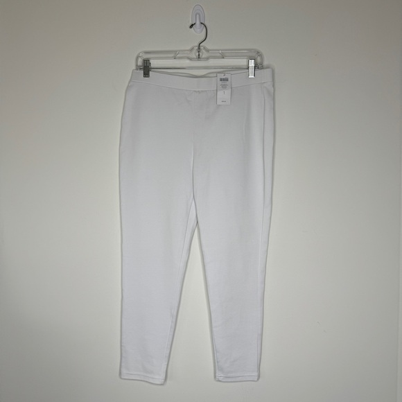 Chico's NWT Essential Crop Classic White Leggings - Picture 1 of 6